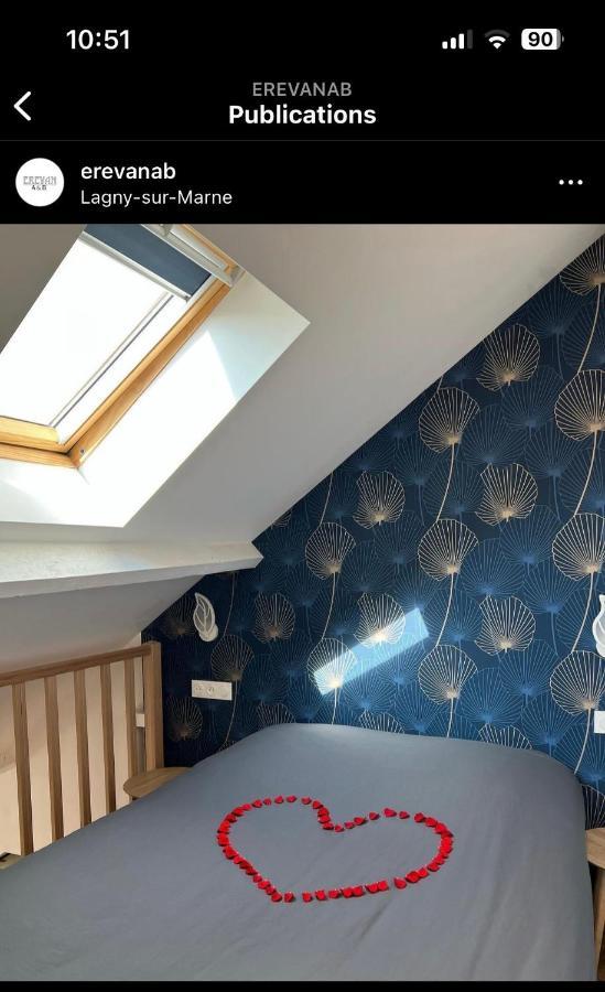 App301 Centre Ville A Lagny, 15Min A Disneyland En Voiture, 30Min A Paris En Voiture Esterno foto